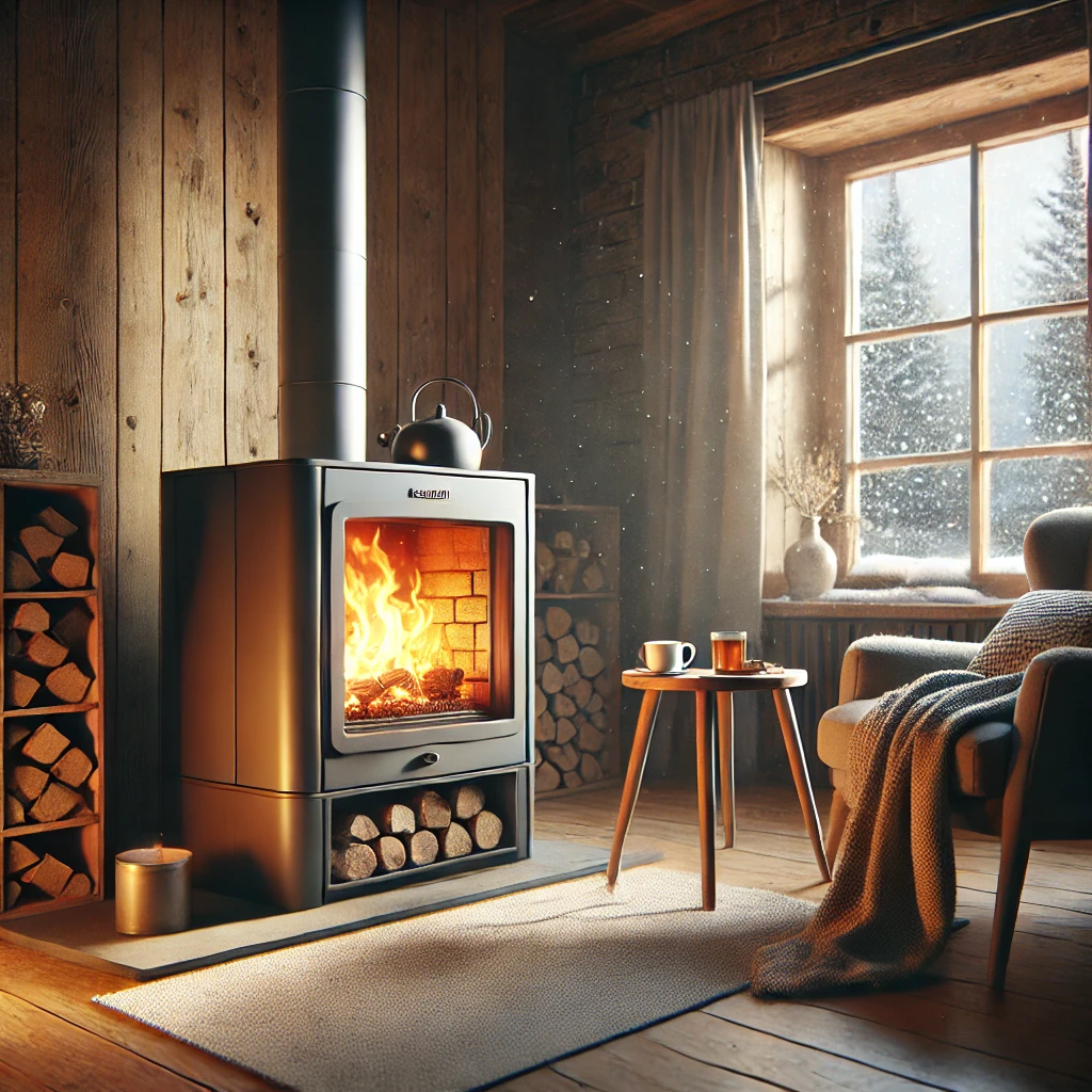 Blij met mijn houtkachel, de oplossing als verwarming uitvalt