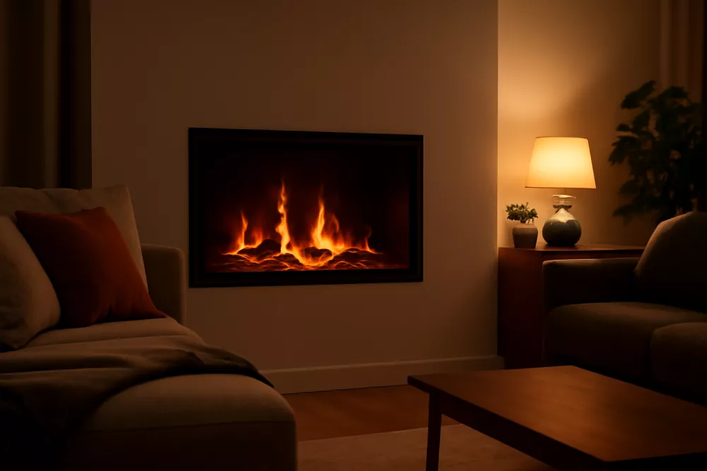 Elektrische haard met vlameffect: sfeervol én goedkoop bijverwarmen?