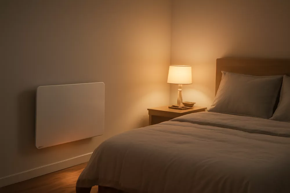 Elektrische kachel slaapkamer: veilig, stil en energiezuinig slapen
